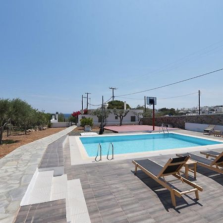 Flora'S Beach And Pool Villa In Syros Liaropá Dış mekan fotoğraf
