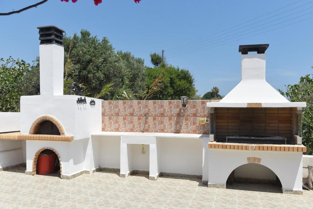 Flora'S Beach And Pool Villa In Syros Liaropá Dış mekan fotoğraf