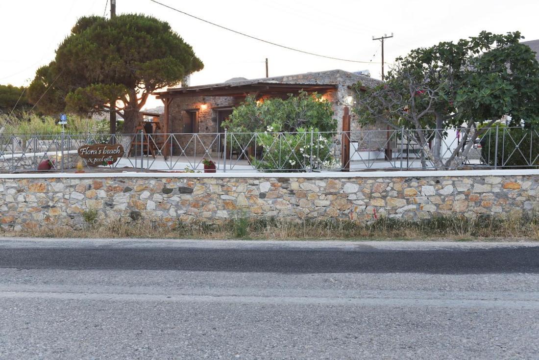 Flora'S Beach And Pool Villa In Syros Liaropá Dış mekan fotoğraf